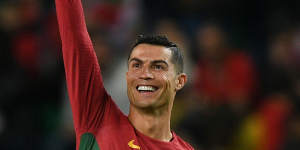 Cristiano Ronaldo scored his 119th and 120th goals for Portugal.