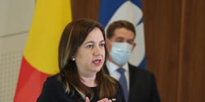 Queensland Premier Annastacia Palaszczuk announces the state will reopen before Christmas,urging Queenslanders to get vaccinated before then.