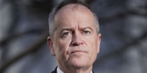 Former Labor leader Bill Shorten accused the government of using the cover of the Russian invasion of Ukraine to “quietly just drop everything because ‘of the absence of sufficient evidence’.”