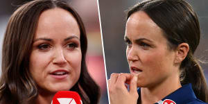 Daisy Pearce is juggling the dual roles of Channel Seven commentator and Geelong assistant coach.