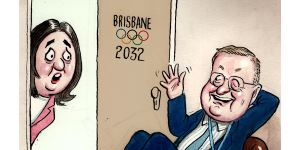 Annastacia Palaszczuk and John Coates.