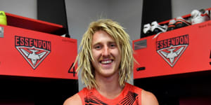 Dyson Heppell renovated,rejuvenated and ready to captain Essendon