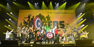 Save the City,a song from a fictitious Avengers musical,was a big moment for the fans at D23 Expo.
