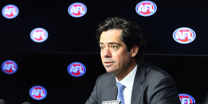 AFL Chief Executive Officer Gillon McLachlan 