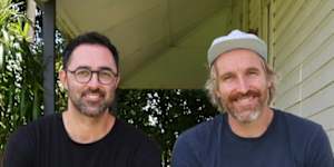 Three Blue Ducks co-owners Andy Allen (left) and Darren Robertson will transplant their concept and brand to the Southern Highlands of NSW.