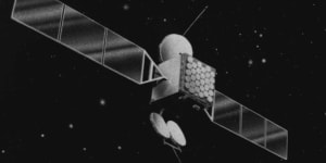 Optus B-series satellite.