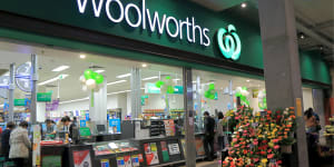 Woolworths reported NPAT up xx per cent to xx .