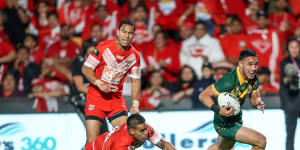 Kangaroos match Tonga for pride and passion in historic victory