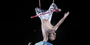 ‘This could end for us all tonight’:the circus skaters defying death