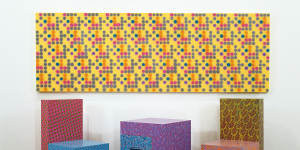 Furniture installations by Howard Arkley will be on display at the Melbourne Art Fair.