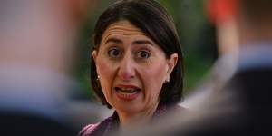 NSW Premier Gladys Berejiklian announced the locations of seven new train stations for the metro line on Monday.