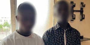 Two scammers from Nigeria were arrested by the AFP and local authorities last month.