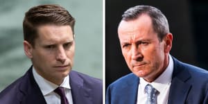 Andrew Hastie warned the Premier to be more careful. 