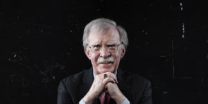 John Bolton,former national security adviser to former US president Donald Trump during a visit to Australia.