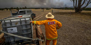 Preparations made,residents watch and wait as inferno rages