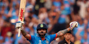 Kohli’s record ton,Shami’s magnificent seven power India to final