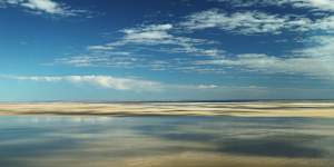 Lake Eyre is full for the first time in 50 years. 