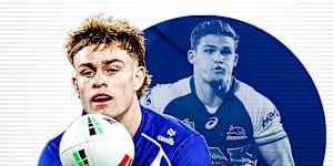 Lachlan Galvin and Nathan Cleary.