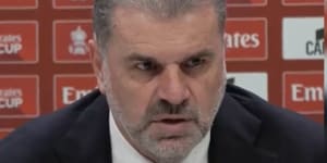 ‘Don’t question my integrity’:Postecoglou snaps at reporter over rumour