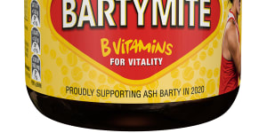 Bega times'Bartymite'branding stroke to perfection