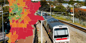 Stuck in traffic:60 per cent of Perth has no decent public transport