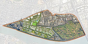 The Northshore Hamilton Priority Development Area (PDA).