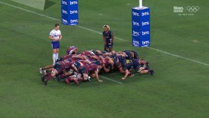 Queensland Reds star Lawson Creighton scored a try after catching the Highlanders napping out wide.