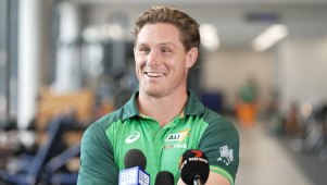 Michael Hooper has been picked to make his sevens debut for Australia in Hong Kong.