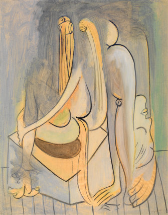 Wifredo Lam, Untitled, 1942, gouache on paper. 