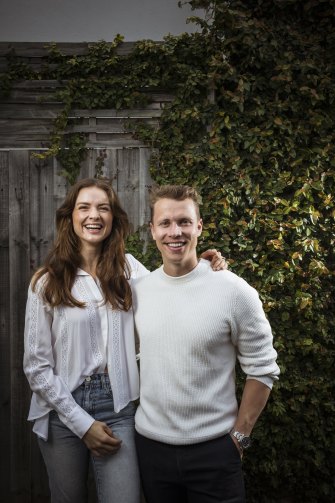 “You can still call me, Dalton, Dalt, Dolphin, whatever you like,” wrote Dalton Henshaw, pictured, right, on Instagram, about marrying Laura Henshaw (left), whose surname he has taken, noting that he was starting a new chapter “with my beautiful, driven and inspirational wife by my side as, Mr Henshaw”.