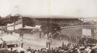 What was that ragged white flag with its blue cross, five stars and Union Flag nearest the pole at the Randwick end? Long forgotten, the Australian Federation flag was proudly flourishing six years before the various British colonies formed the nation we know today.