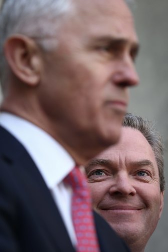Malcolm Turnbull and Christopher Pyne were close colleagues. 