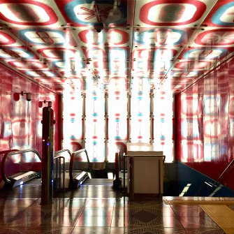 Universita metro station, Naples.