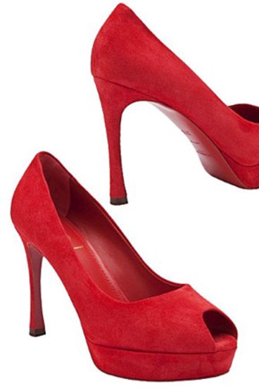 Alert The Fashion Police: Faux Louboutin Red Soles Are Popping Up On !