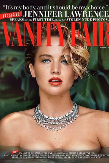 Jennifer Lawrence speaks for the first time about nude pictures stolen and  released online