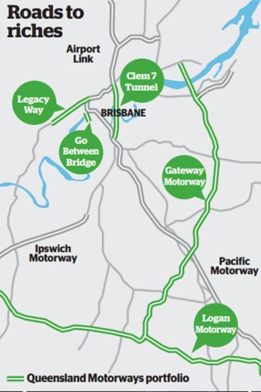 Brisbane Toll Roads Map - Ashien Nikaniki