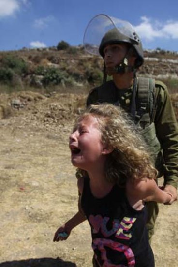 Israeli soldiers expose plight of Palestinian children