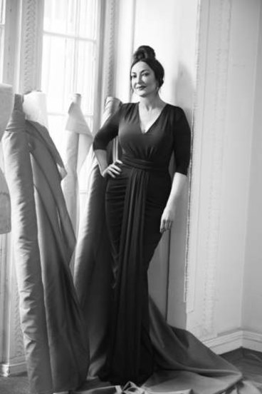 leona edmiston wrap dress