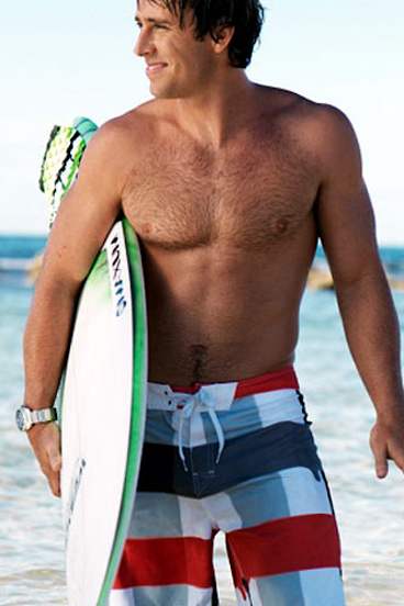 Surfer Goes Beyond Big Waves
