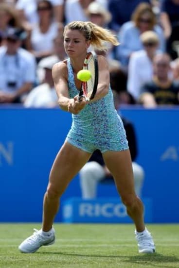 Camila Giorgi Upsets Victoria Azarenka At Eastbourne 