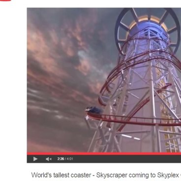 The Skyscraper Orlando Florida World s tallest roller coaster