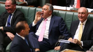 Treasurer Joe Hockey during question time. Photo: Andrew Meares