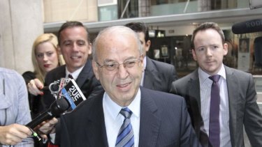 ICAC continues to investigate whether Eddie Obeid (pictured), Mr Tripodi and Tony Kelly used their positions as MPs to benefit the Obeid-linked company, Australian Water Holdings.