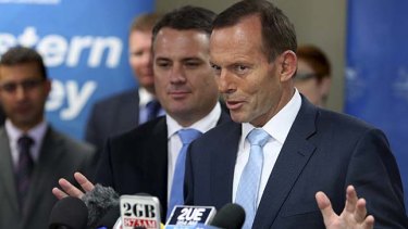 Prime Minster Tony Abbott said that Barry O'Farrell is a man of integrity.