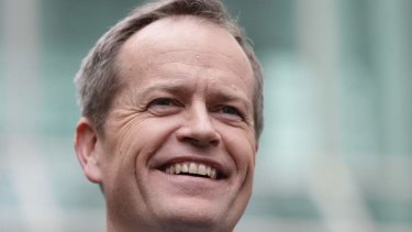 Labor MP Bill Shorten at Parliament House in Canberra on Friday.