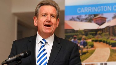 Under fire: Premier Barry O'Farrell has been asked to apologise after a heated discussion with Labor frontbencher Linda Burney..