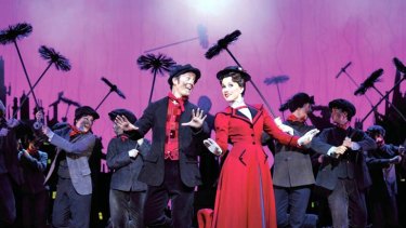 Eight wins &#8230; Matt Lee and Verity Hunt-Ballard take to the stage in <em>Mary Poppins</em>.