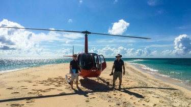 The National Coral Bleaching Taskforce has done an aerial survey of the Great Barrier Reef.