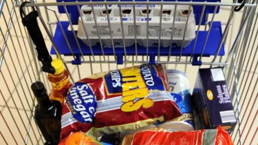 Putting parents at ease ... from Thursday, food bought from Aldi will be free of artificial colours.