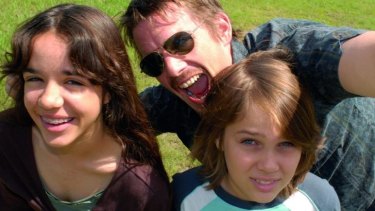 A little older ... Mason Sr (Ethan Hawke) returns from Alaska to spend time with his children in <i>Boyhood</i>.